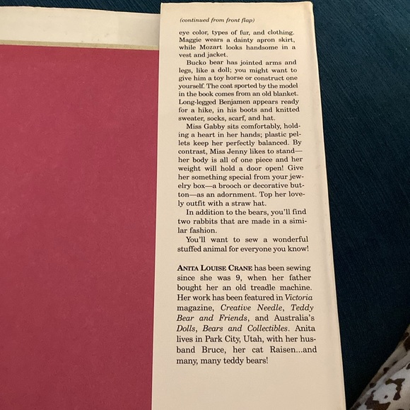 Two-Hour Teddy Bears Book by Anna Louise Crane - Picture 5 of 14